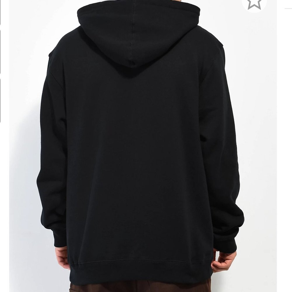 No Fooling Sale! Gotta clean out the closet NWT - Zumiez Spitfire Black Hoodie - Picture 2 of 3